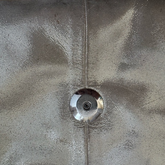 Rare Coach SoHo Buckle Shoulder Bag in Champagne Metallic - Picture 5 of 11